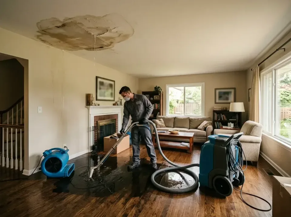 attic-pipe-burst-ceiling-drip-008 — frequently asked questions, Water Damage Restoration & Carpet Care in Hummelstown, PA